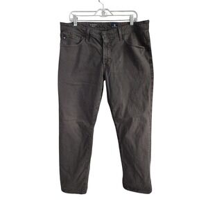 AG Adriano Goldschmied Pants Mens 36x34 Gray Graduate Tailored Leg